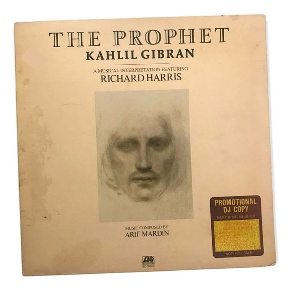 Kahlil Gibran’s Prophet Feat Richard Harris • Promo DJ Copy Vinyl Record SD18120 - Picture 1 of 7